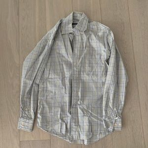Burberry Vintage Check Cotton Dress Shirt